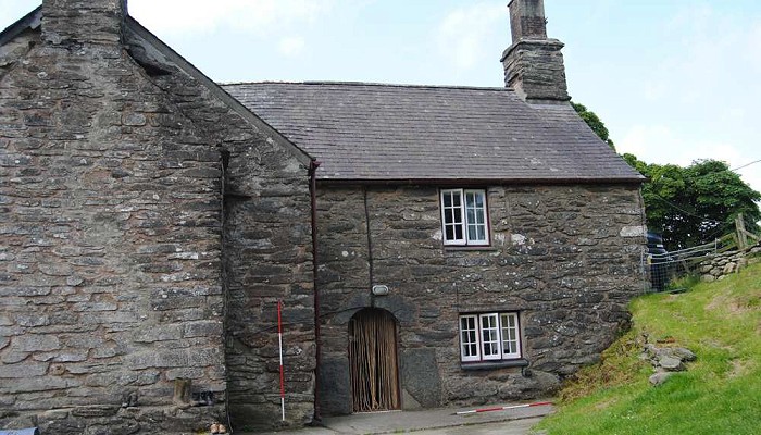 Stone built house with slate roof - cy